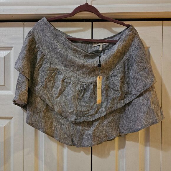 NWT BCBGeneration Gray Mini Skirt - Picture 4 of 11